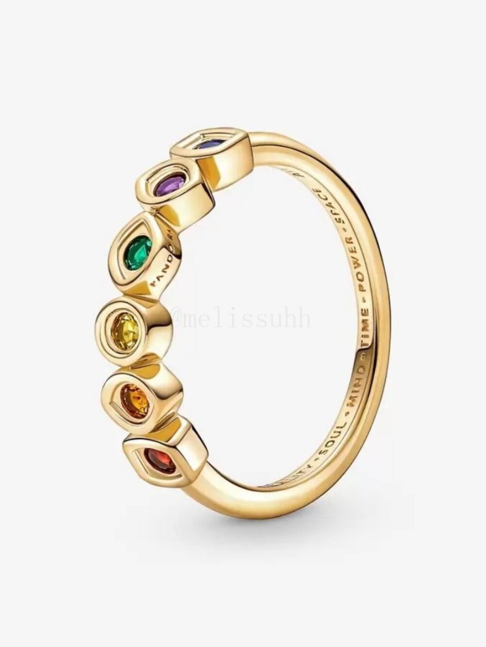 Pandora Marvel The Avengers Infinity Stones Ring